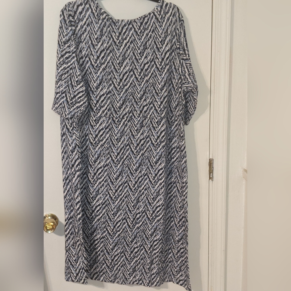 J. Jill Wearever Collection asymmetric hem dress